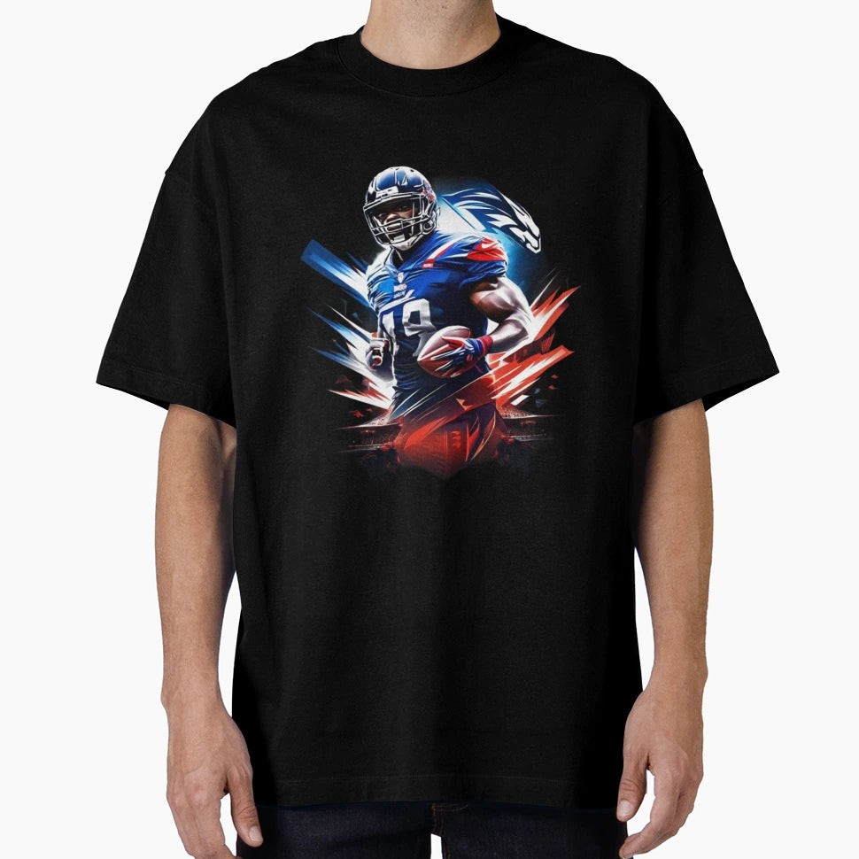 Athlete Strong Football Player Holding T-Shirt - Minimalist Print Unisex - T-Shirt, Sweatshirt, Hoodie