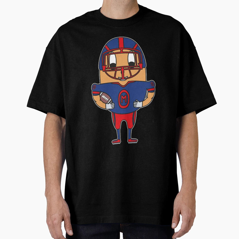 American Football Player Egg T-Shirt - Trendy Graphic Unisex - T-Shirt, Sweatshirt, Hoodie