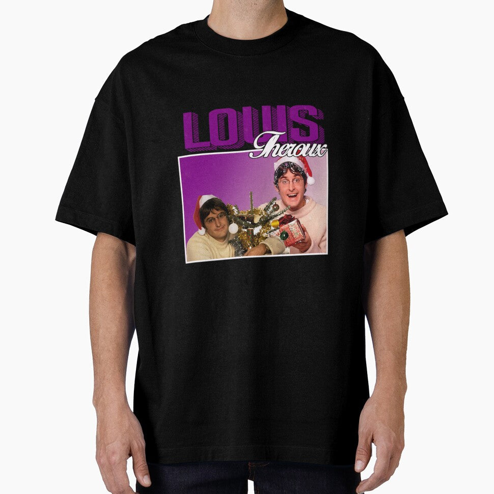 Christmas Louis Theroux by LindaReynolds - Adult & Kids T-Shirts, Sweatshirts & Hoodies apparel design preview 1