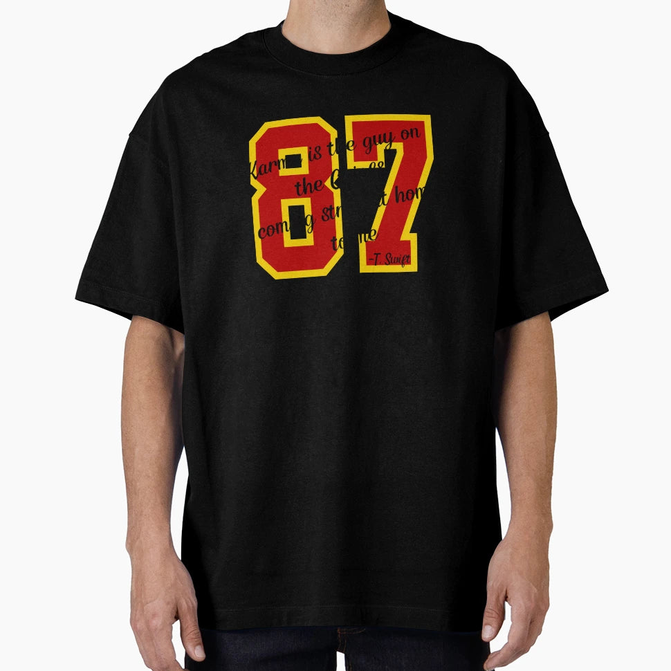 Karma Is Guy Chiefs 3 T-Shirt - Trendy Graphic Men Women - T-Shirt, Sweatshirt, Hoodie