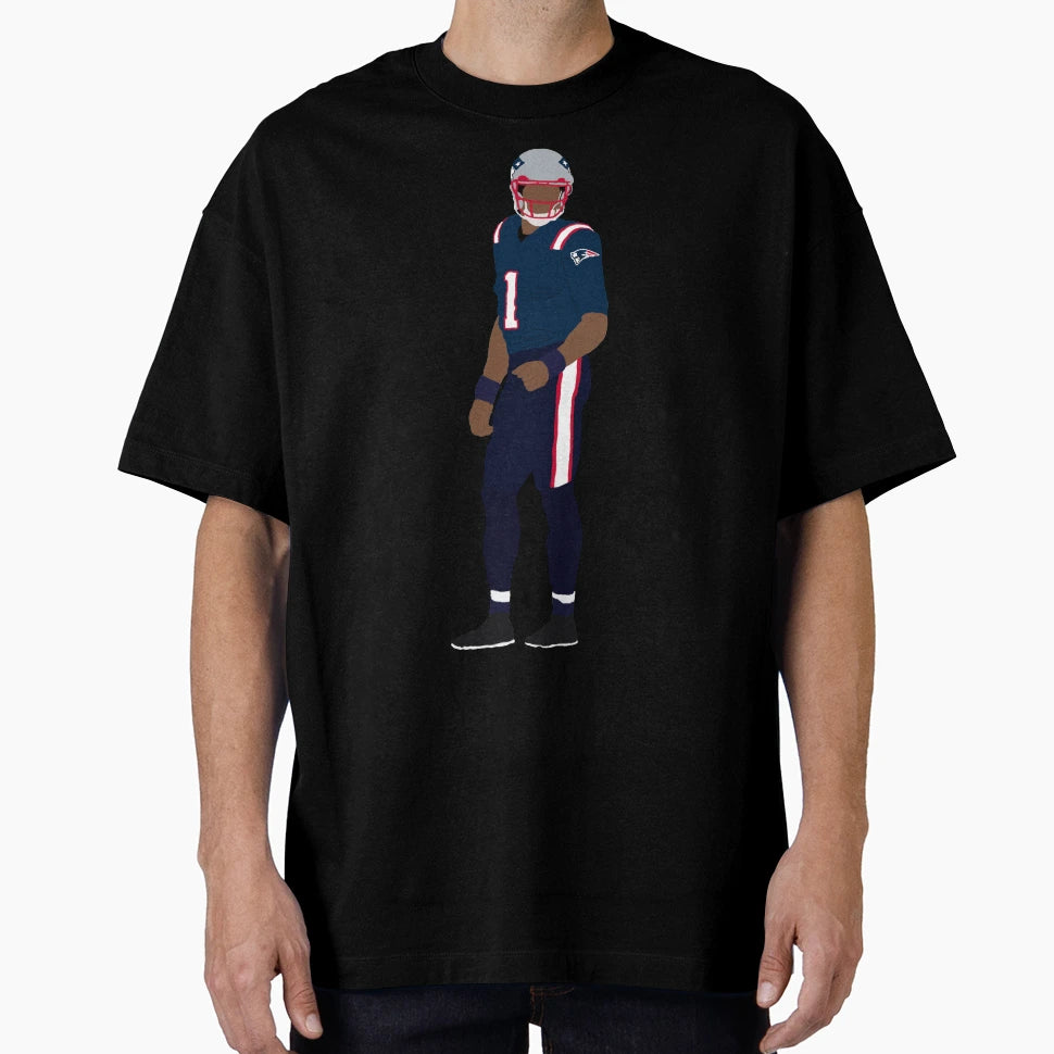 Cam Newton Patriots T-Shirt - Fun Novelty Design Unisex - T-Shirt, Sweatshirt, Hoodie