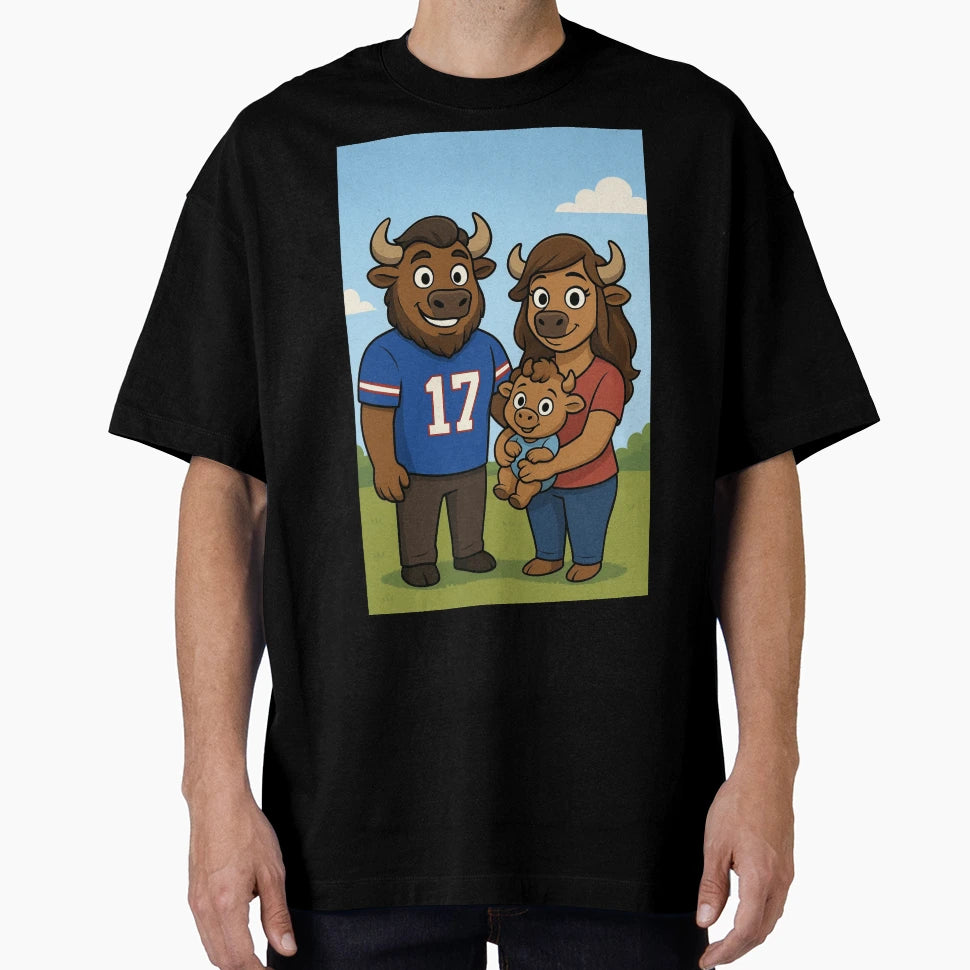 Buffalo T-Shirt - Trendy Graphic Men Women - T-Shirt, Sweatshirt, Hoodie
