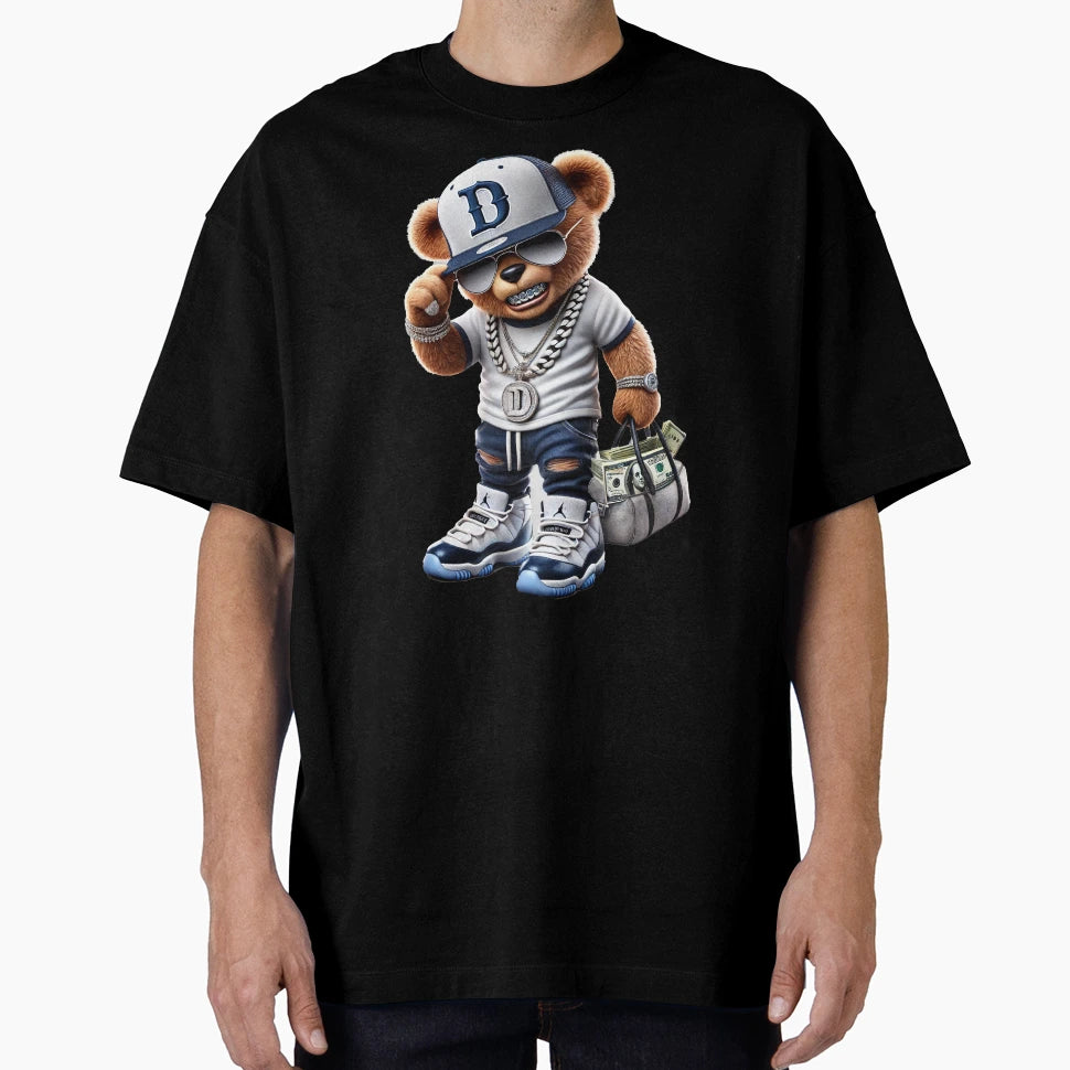 Dallas Cowboys Teddy Bear T-Shirt - Graphic Print Unisex - T-Shirt, Sweatshirt, Hoodie