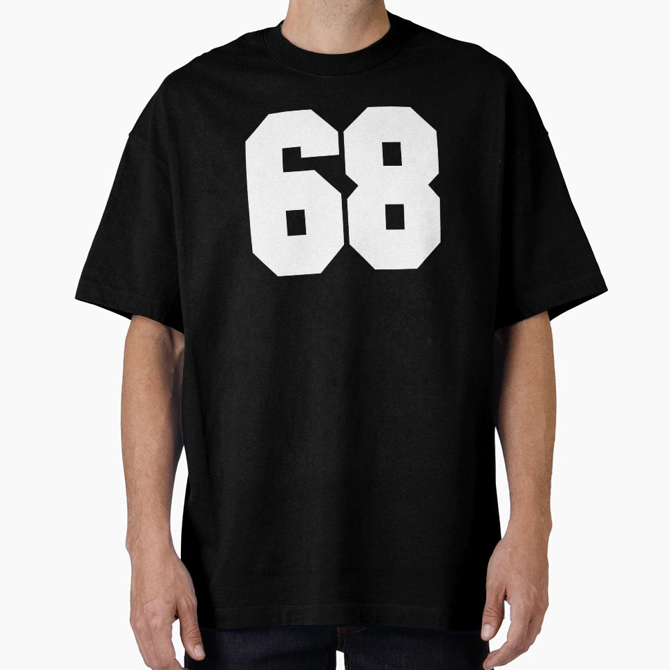 68 Number Cleveland Sports Sixty Eight T-Shirt - Custom Art Print Unisex - T-Shirt, Sweatshirt, Hoodie