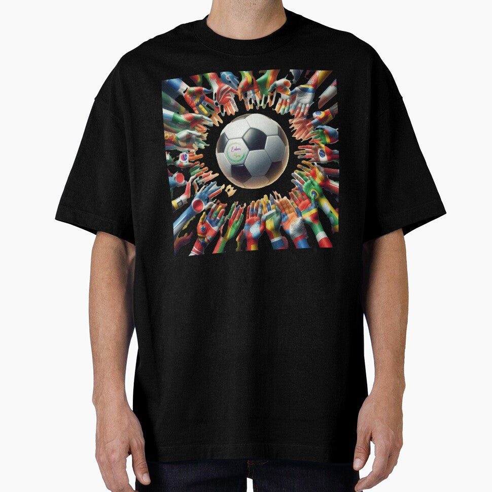 Hands Ball The World Version by Endeva4eva - Adult & Kids T-Shirts, Sweatshirts & Hoodies apparel design preview 1