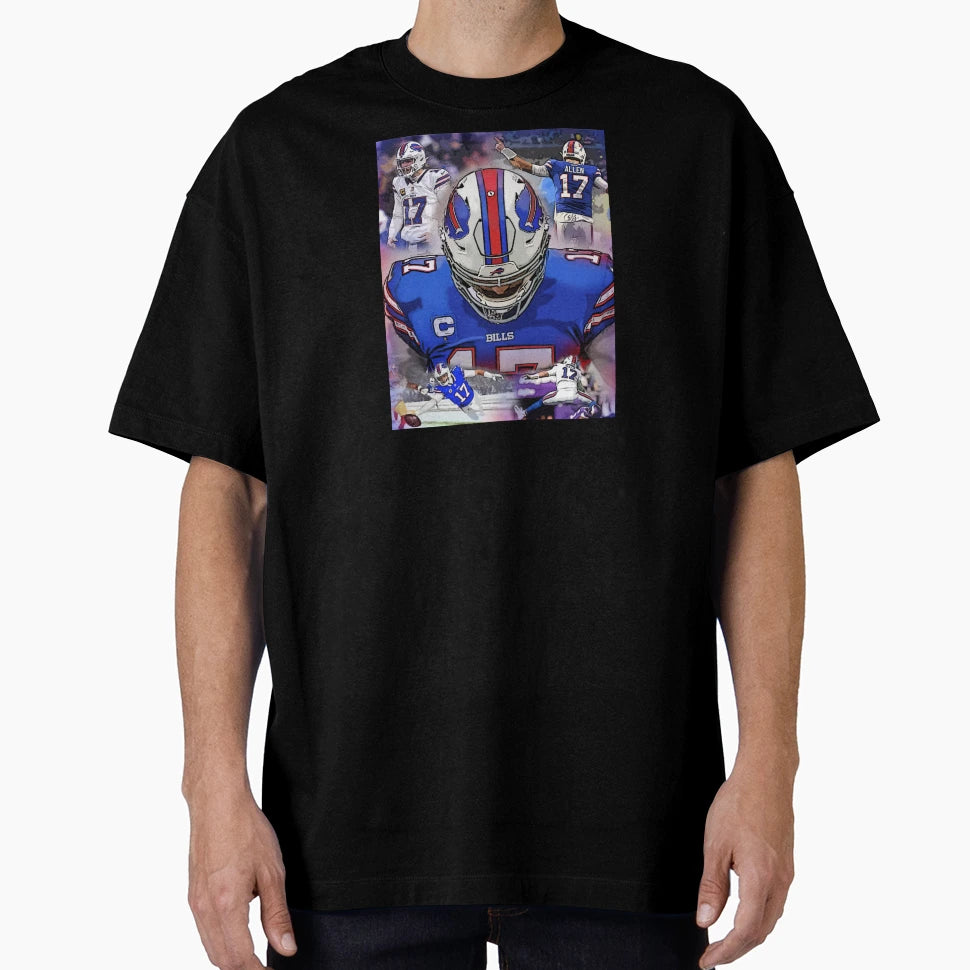 Ja 17 Buffalo Mvp T-Shirt - Novelty Apparel for Adults - T-Shirt, Sweatshirt, Hoodie