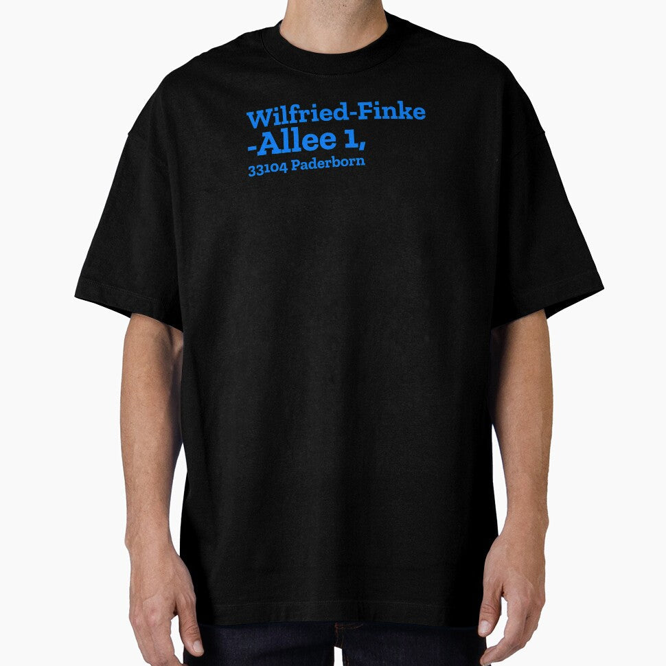 Paderborn Stadium Address by The Chuck Wagon - Adult & Kids T-Shirts, Sweatshirts & Hoodies apparel design preview 1