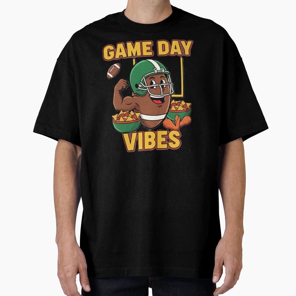 Game Day Vibes T-Shirt - Casual Everyday Wear Unisex - T-Shirt, Sweatshirt, Hoodie