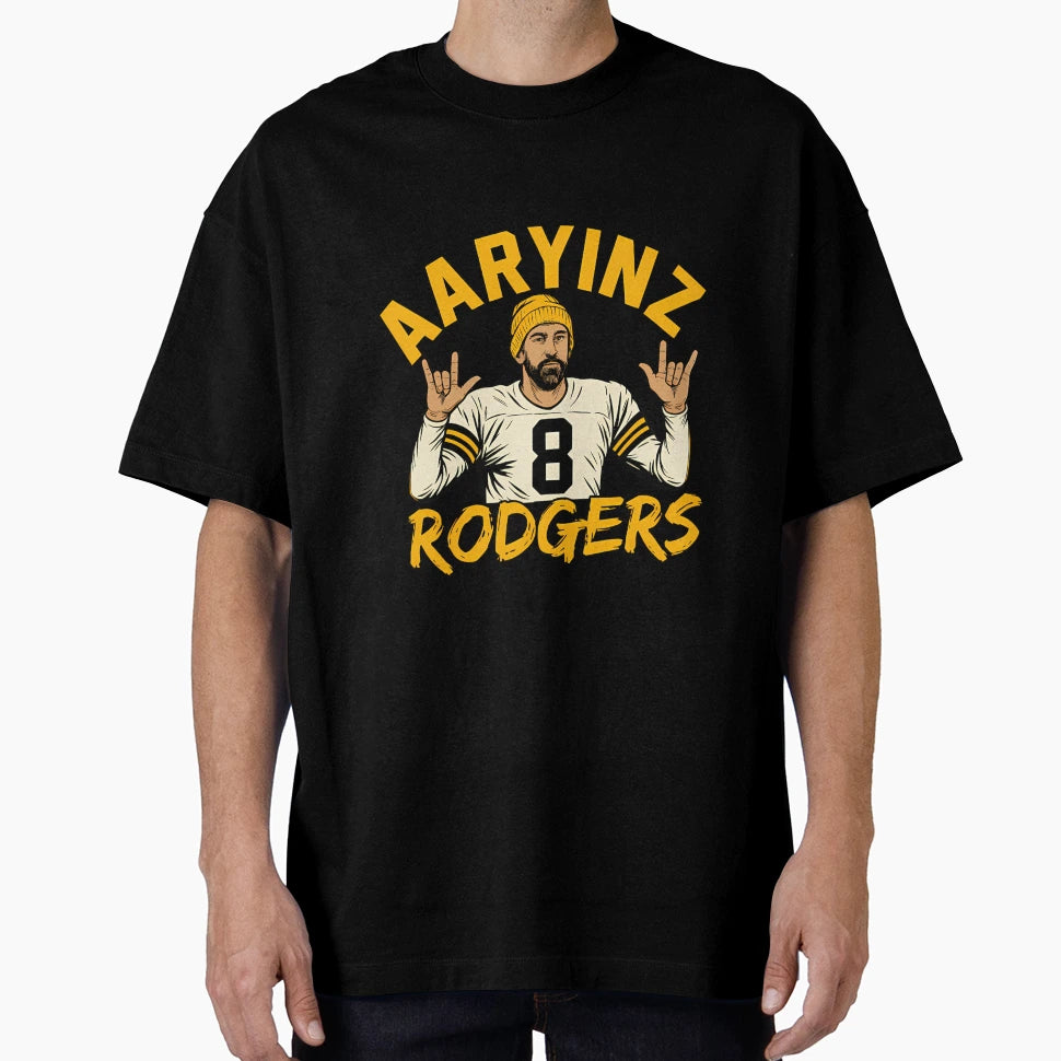 Aarons Aaryinz Rodgers Steelers Meme T-Shirt - Streetwear Style Unisex - T-Shirt, Sweatshirt, Hoodie
