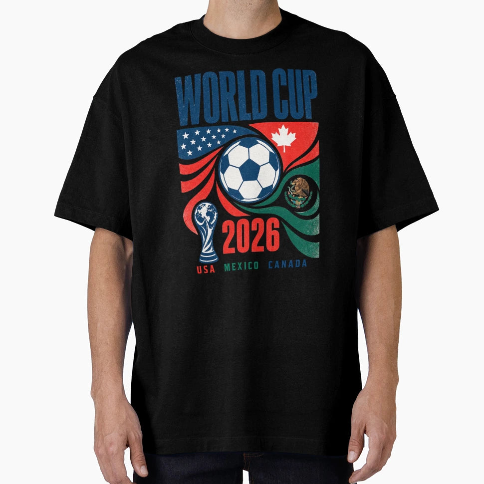 World Cup 2026 Usa Mexico Canada T-Shirt - Unique Graphic Unisex - T-Shirt, Sweatshirt, Hoodie