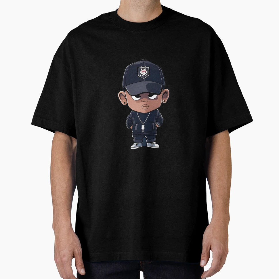 Jay Z Cartoon Character T-Shirt - Streetwear Style for Adults - T-Shirt, Sweatshirt, Hoodie