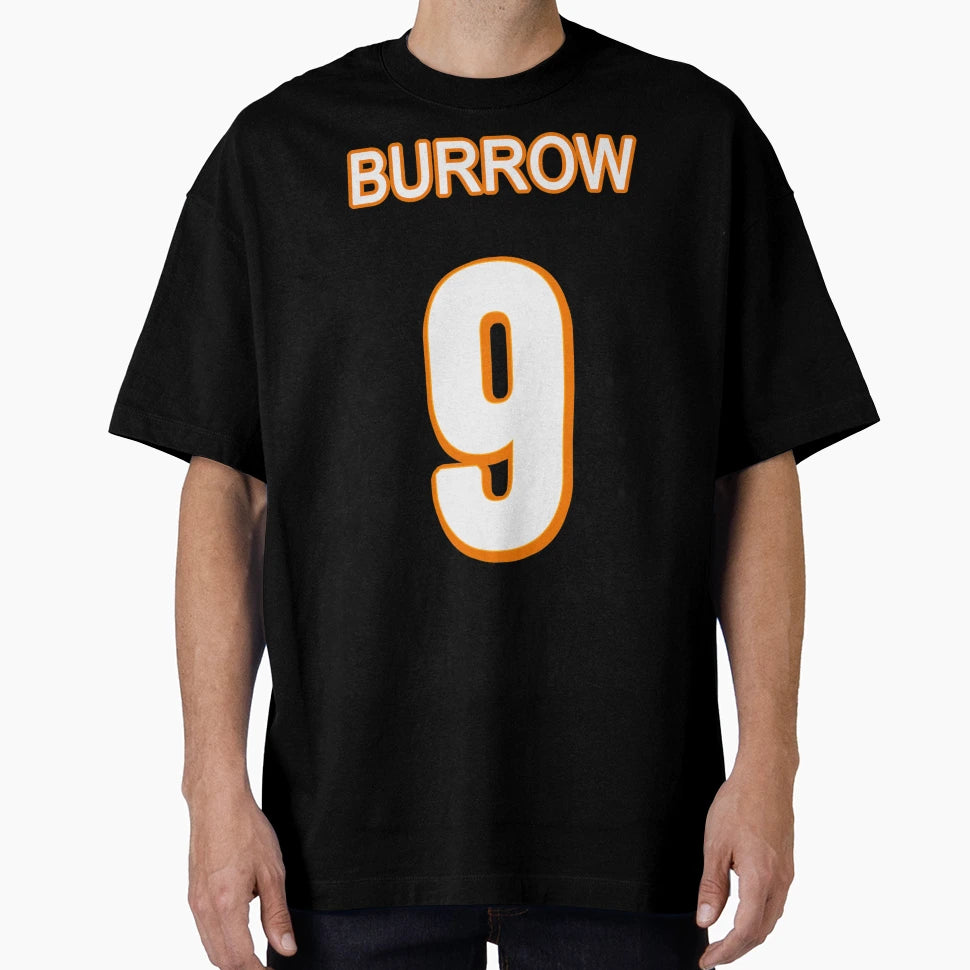 Burrow Jersey T-Shirt - Unique Graphic for Adults - T-Shirt, Sweatshirt, Hoodie
