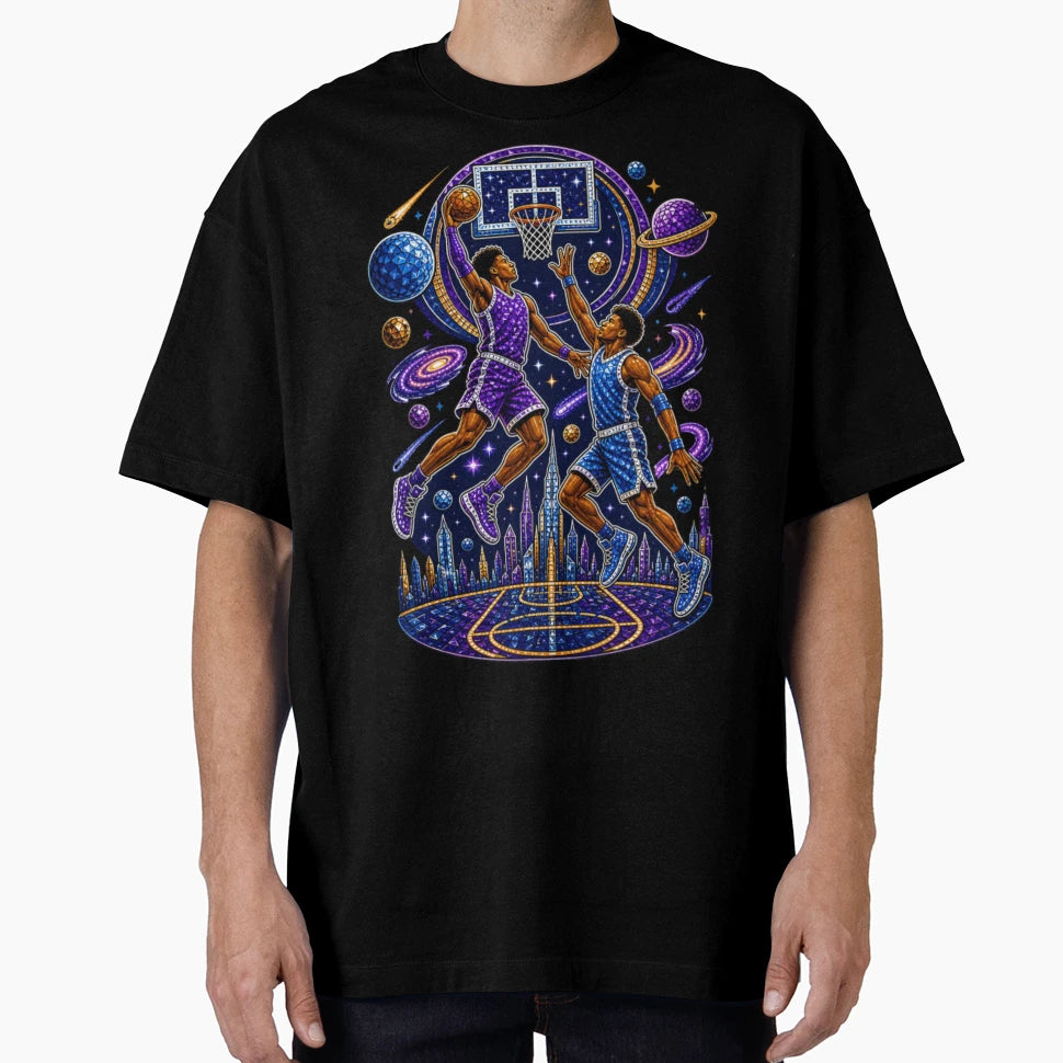 Futuristic Cosmic Galaxy T-Shirt - Casual Everyday Wear for Adults - T-Shirt, Sweatshirt, Hoodie