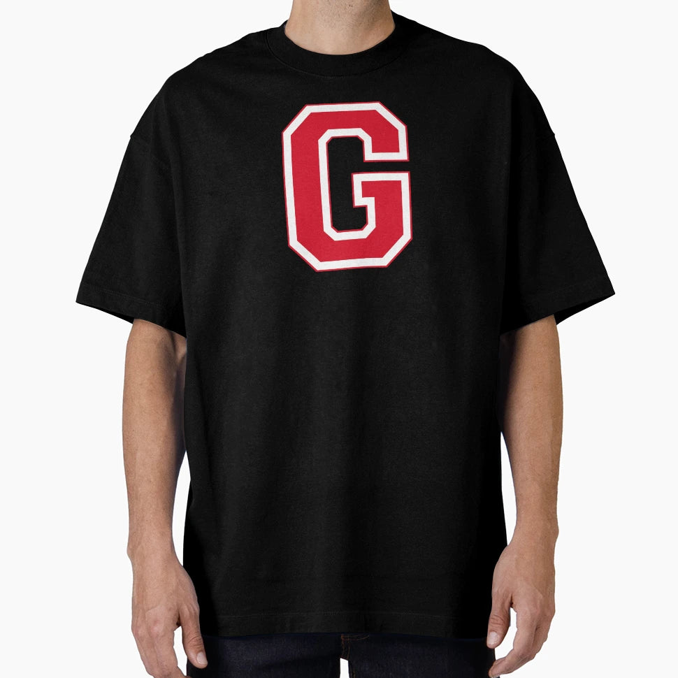 Red Varsity Letter G T-Shirt - Novelty Apparel for Adults - T-Shirt, Sweatshirt, Hoodie
