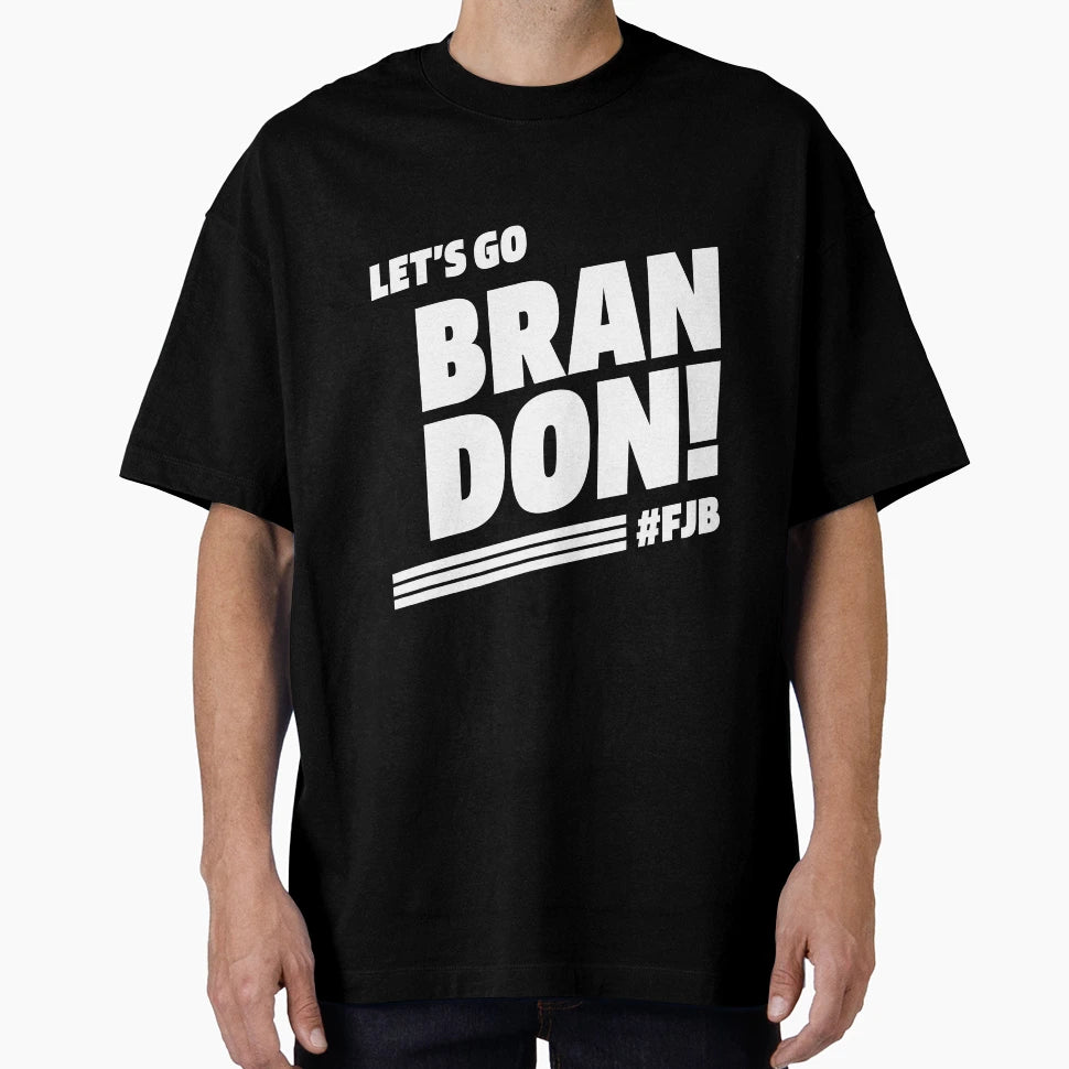 Lets Go Brandon Fjb Usa Political Gift T-Shirt - Custom Art Print Men Women - T-Shirt, Sweatshirt, Hoodie