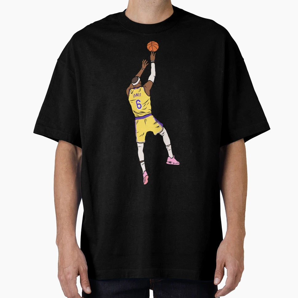 Lebron Breaks Scoring Record T-Shirt - Unique Graphic Men Women - T-Shirt, Sweatshirt, Hoodie