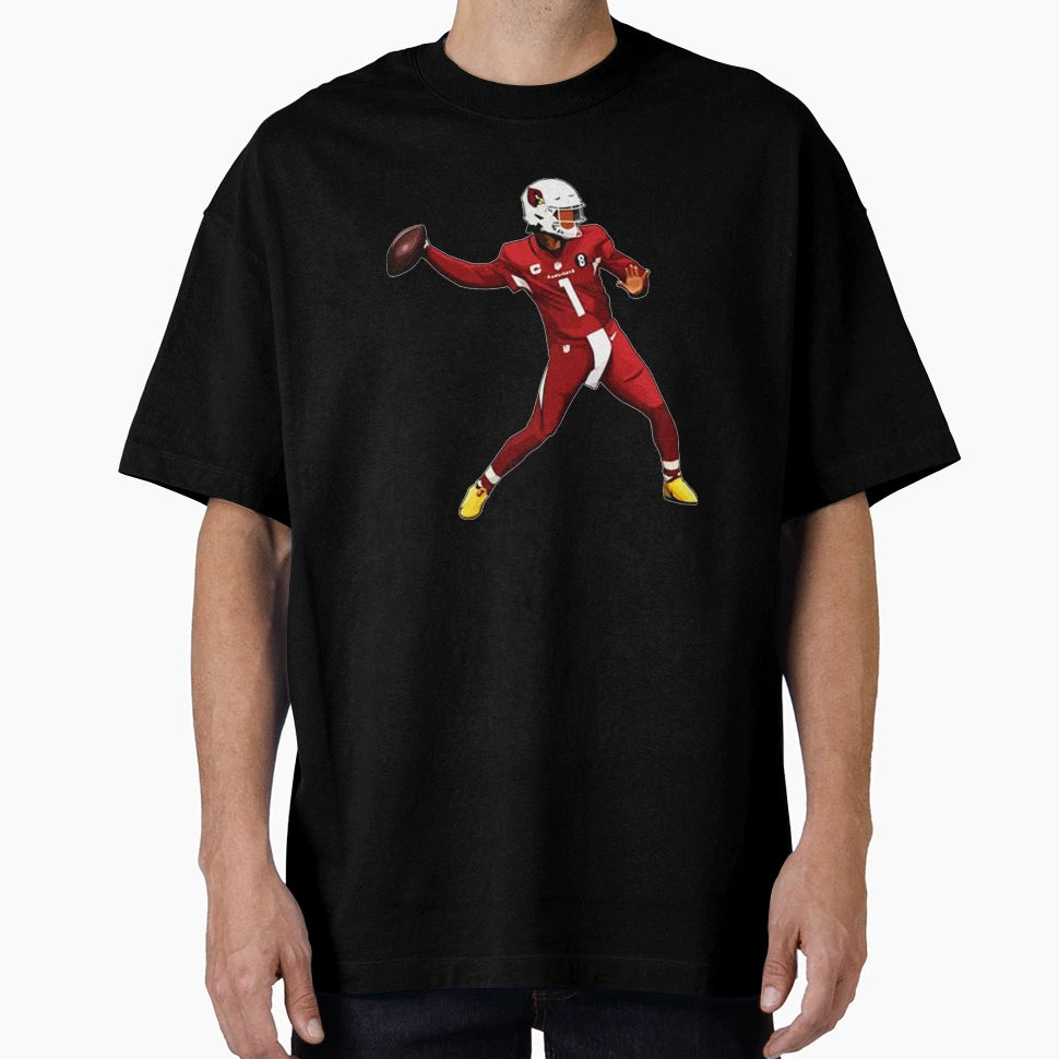 Kyler Murray Throw Ball T-Shirt - Fun Novelty Design Unisex - T-Shirt, Sweatshirt, Hoodie