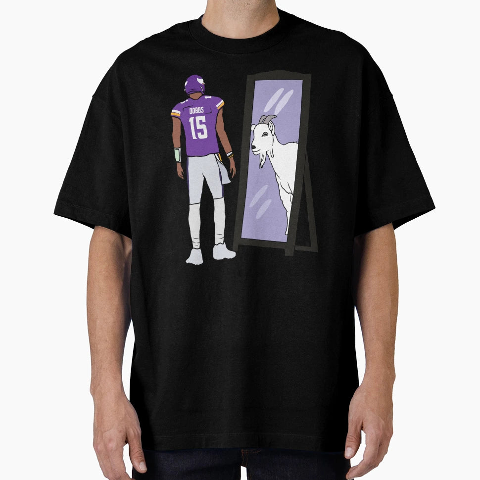 Joshua Dobbs Mirror Goat T-Shirt - Trendy Graphic Men Women - T-Shirt, Sweatshirt, Hoodie
