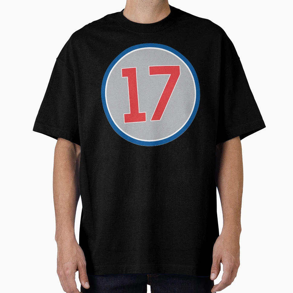 Kris Bryant 17 Jersey Number T-Shirt - Unique Graphic Unisex - T-Shirt, Sweatshirt, Hoodie