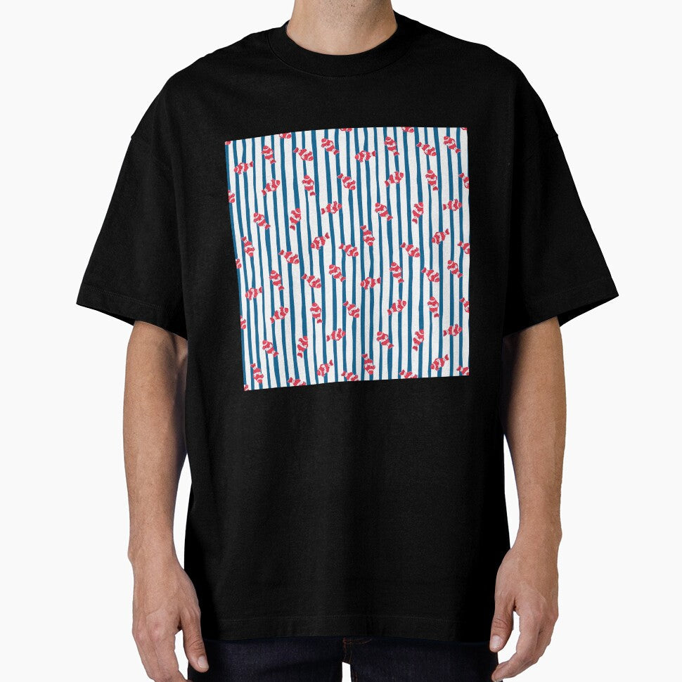 Discover the Nemo Pattern Dive into a World of Color - Adult & Kids T-Shirts, Sweatshirts & Hoodies apparel design preview 1