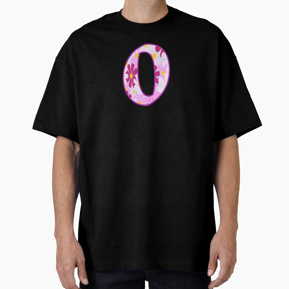 Letters O T-Shirt - Minimalist Print Men Women - T-Shirt, Sweatshirt, Hoodie