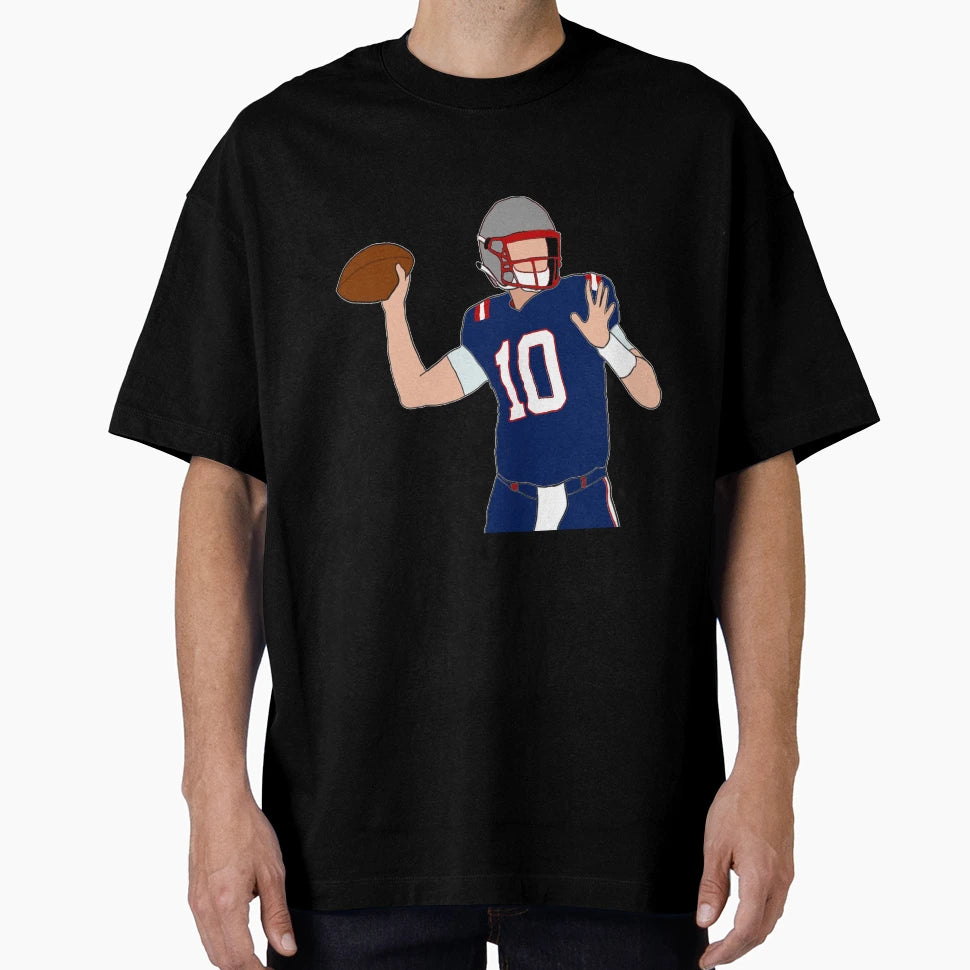 Mac Jones T-Shirt - Graphic Print Unisex - T-Shirt, Sweatshirt, Hoodie