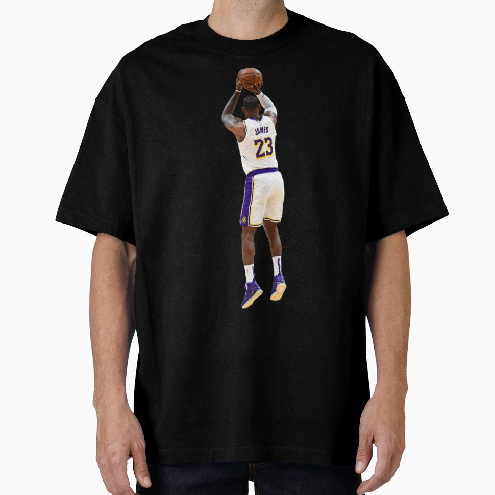 Lebron James Lakers T-Shirt - Custom Art Print for Adults - T-Shirt, Sweatshirt, Hoodie