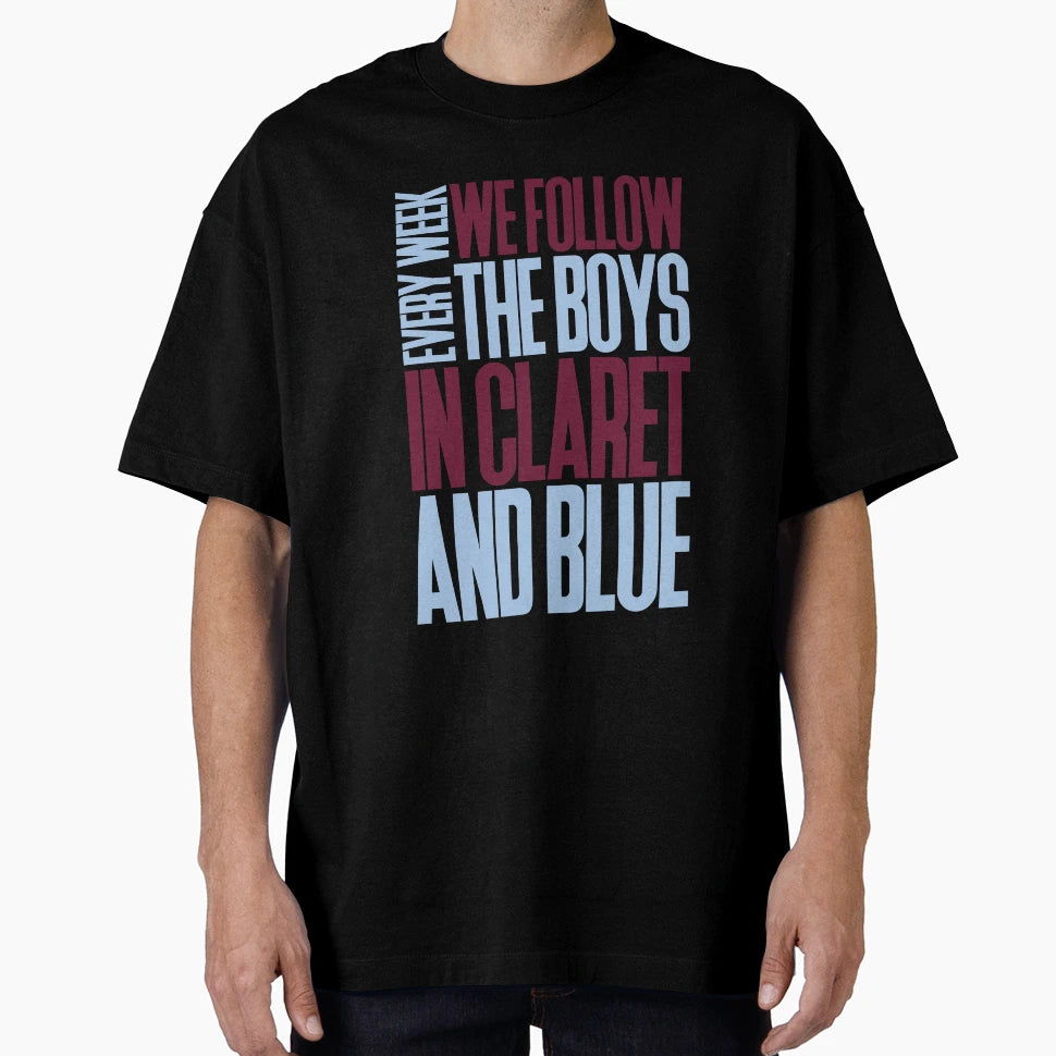 Aston Villa T-Shirt - Graphic Print for Adults - T-Shirt, Sweatshirt, Hoodie