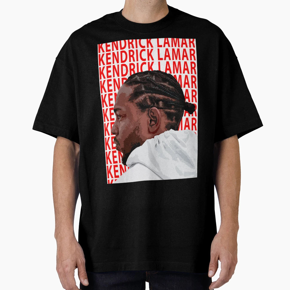 Kendrick Wall Art T-Shirt - Novelty Apparel for Adults - T-Shirt, Sweatshirt, Hoodie