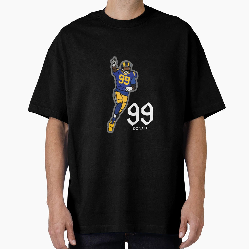 Aaron Donald 99 T-Shirt - Streetwear Style for Adults - T-Shirt, Sweatshirt, Hoodie