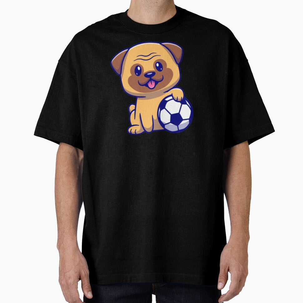 SOCCER PUPPY by Inrru2018 - Adult & Kids T-Shirts, Sweatshirts & Hoodies apparel design preview 1