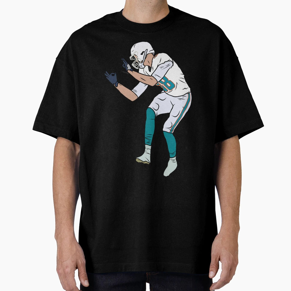 Mike Gesicki Griddy T-Shirt - Custom Art Print Unisex - T-Shirt, Sweatshirt, Hoodie
