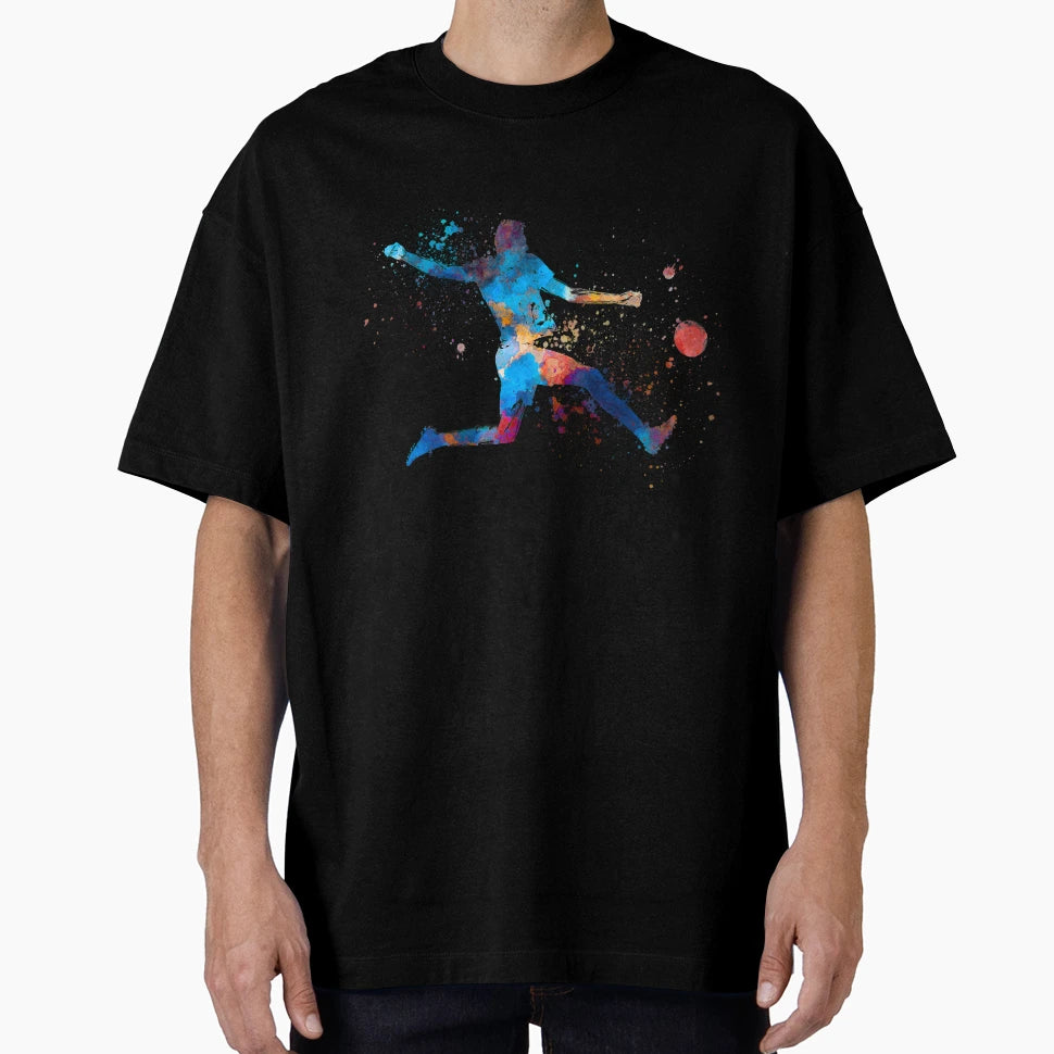 Soccer Footballer T-Shirt - Streetwear Style for Adults - T-Shirt, Sweatshirt, Hoodie