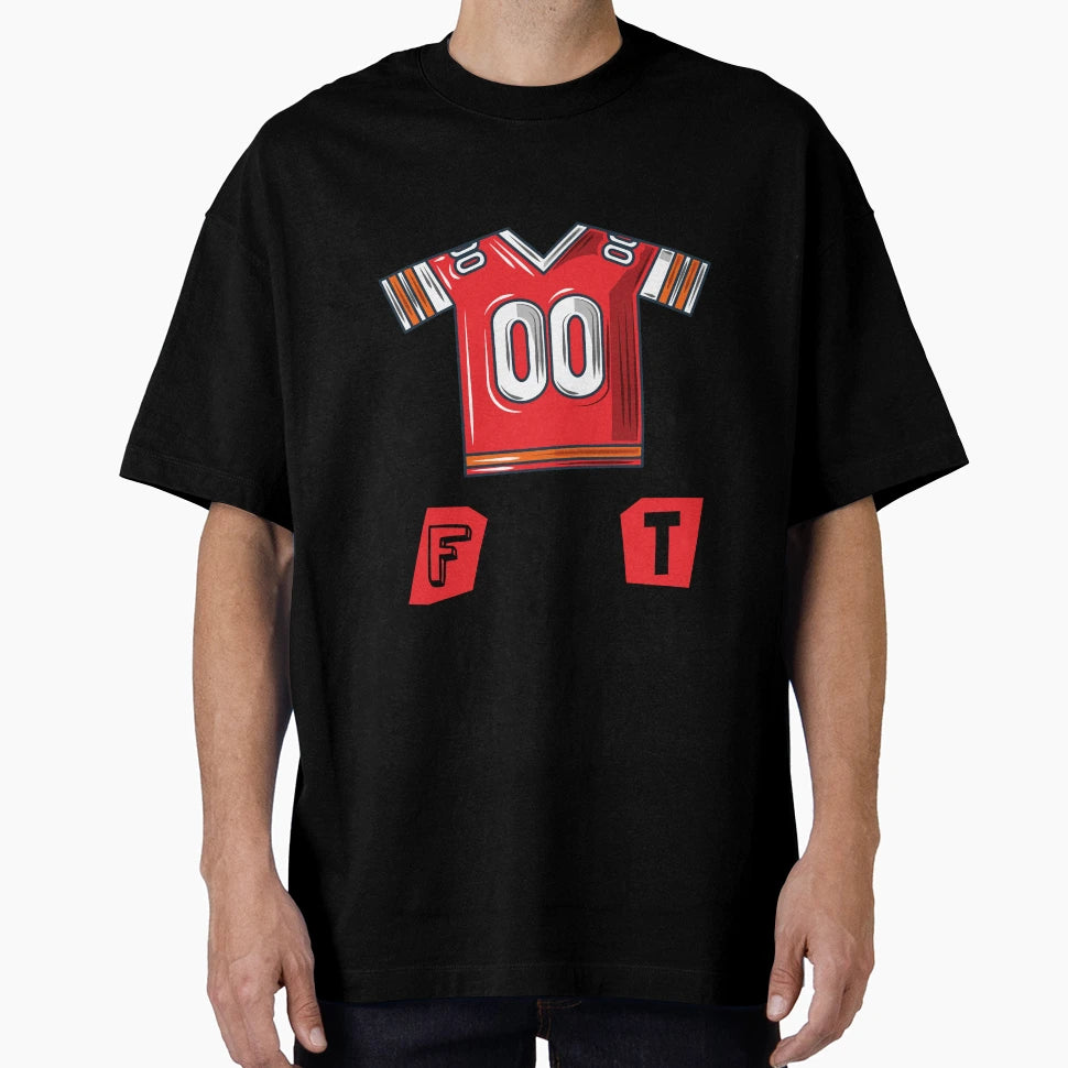 Red Football T-Shirt - Casual Everyday Wear Unisex - T-Shirt, Sweatshirt, Hoodie