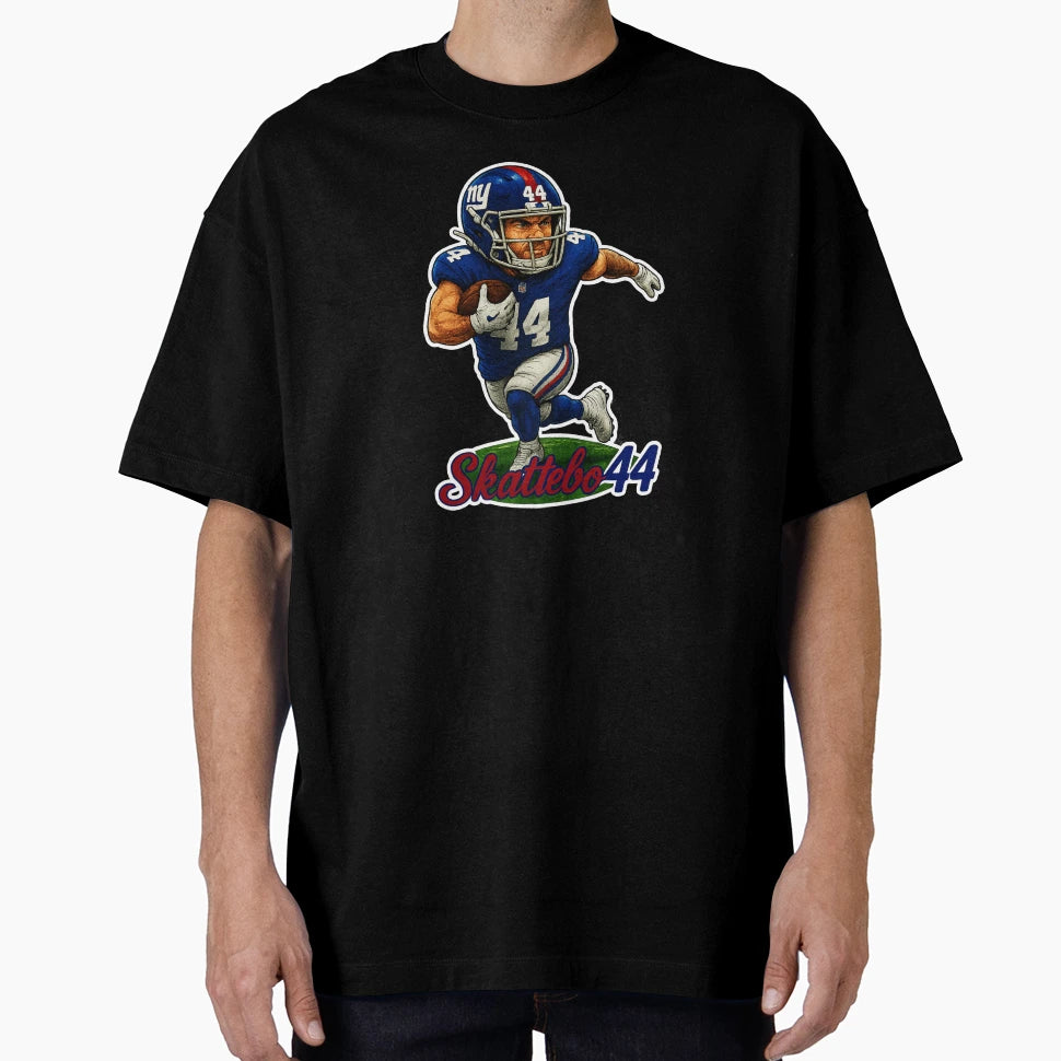 Malik Nabers Cam Skattebo Ny Running Back T-Shirt - Custom Art Print Unisex - T-Shirt, Sweatshirt, Hoodie