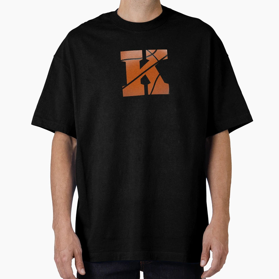 Personalized Basketball Monogram T-Shirt - Minimalist Print for Adults - T-Shirt, Sweatshirt, Hoodie
