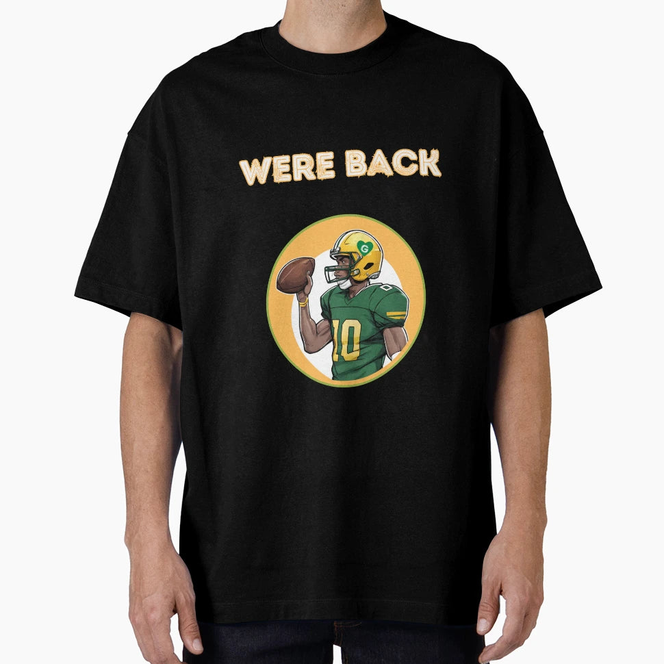 Were Back T-Shirt - Minimalist Print Men Women - T-Shirt, Sweatshirt, Hoodie