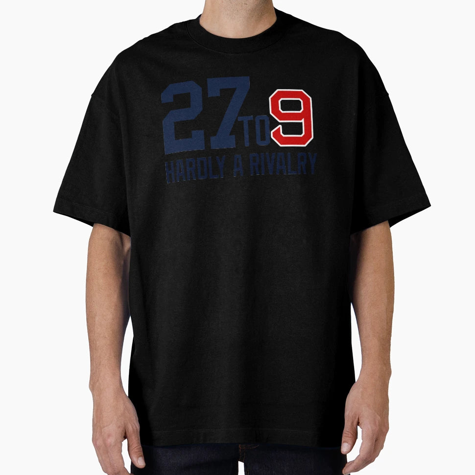 New York Vs Boston Is Hardy Rivalry T-Shirt - Novelty Apparel for Adults - T-Shirt, Sweatshirt, Hoodie