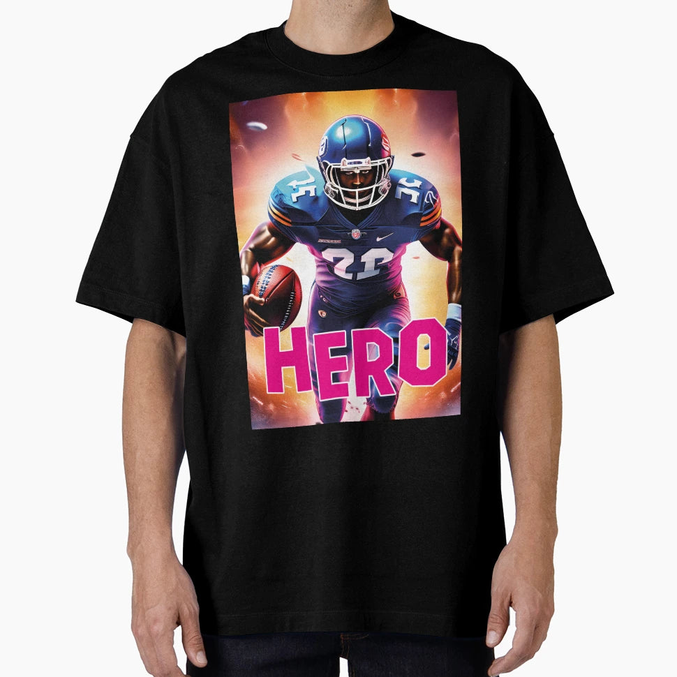 American Football Action Dynamic T-Shirt - Fun Novelty Design for Adults - T-Shirt, Sweatshirt, Hoodie