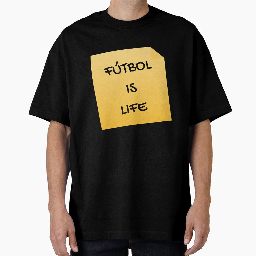 Futbol Is Life 6 T-Shirt - Minimalist Print for Adults - T-Shirt, Sweatshirt, Hoodie