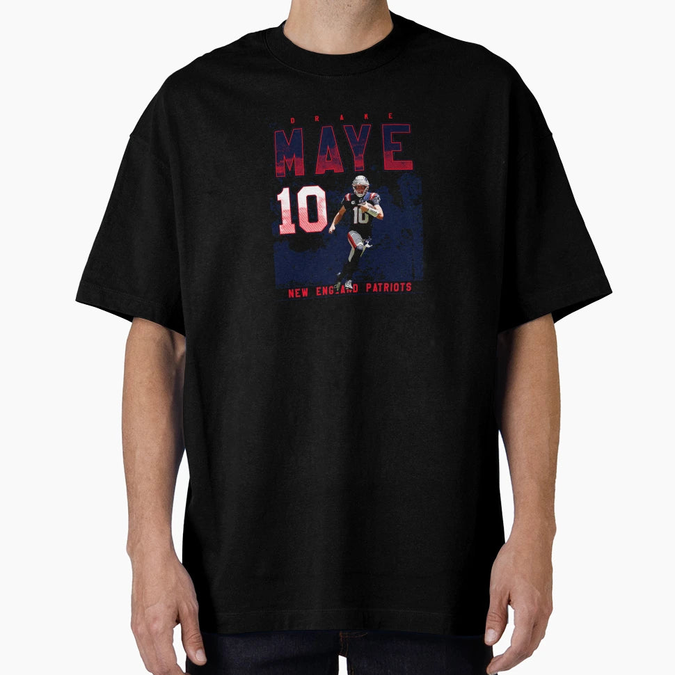 Drake Maye T-Shirt - Minimalist Print for Adults - T-Shirt, Sweatshirt, Hoodie