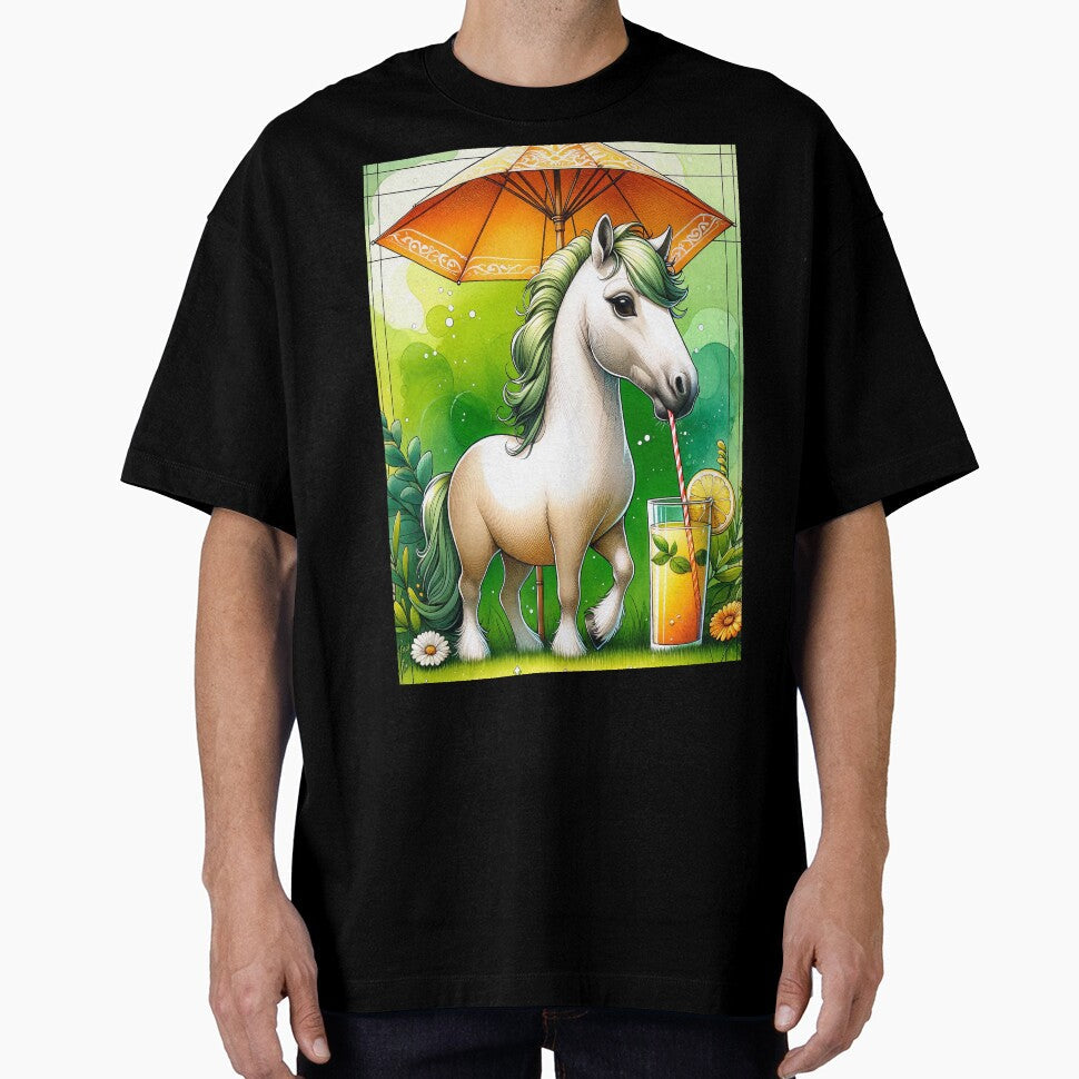 Party Horse by M-Y-A-R-T- - Adult & Kids T-Shirts, Sweatshirts & Hoodies apparel design preview 1