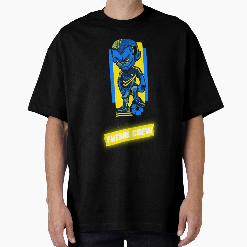 Ginga Futsal Crew T-Shirt - Novelty Apparel for Adults - T-Shirt, Sweatshirt, Hoodie