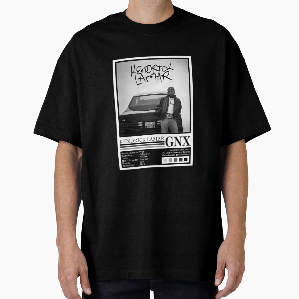 Kendrick Lamar Gnx Album T-Shirt - Novelty Apparel for Adults - T-Shirt, Sweatshirt, Hoodie
