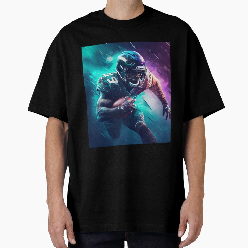 Sprint To Victory Football Player T-Shirt - Novelty Apparel Men Women - T-Shirt, Sweatshirt, Hoodie