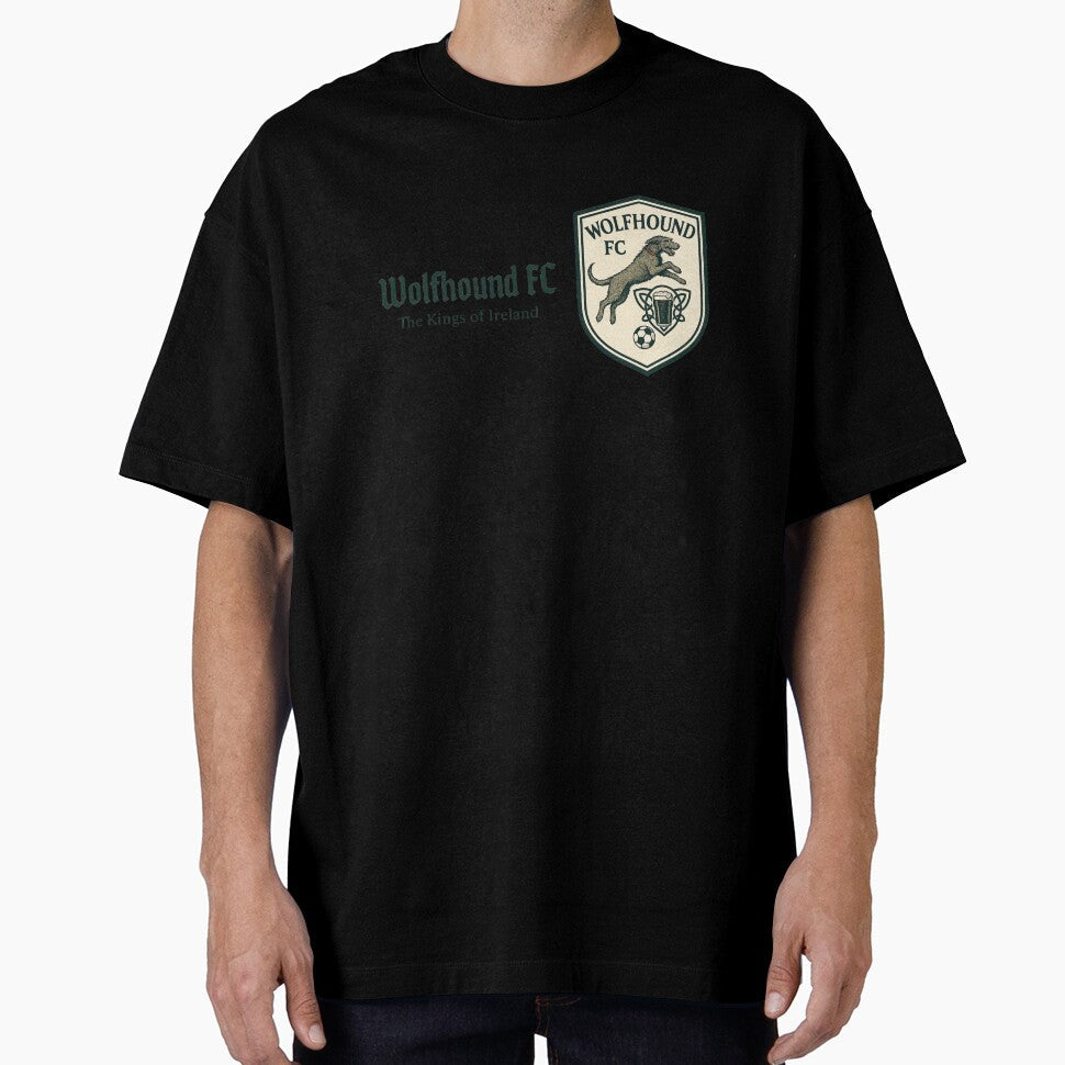 Wolfhound FC Leaping Irish Wolfhounds Kings of - Adult & Kids T-Shirts, Sweatshirts & Hoodies apparel design preview 1