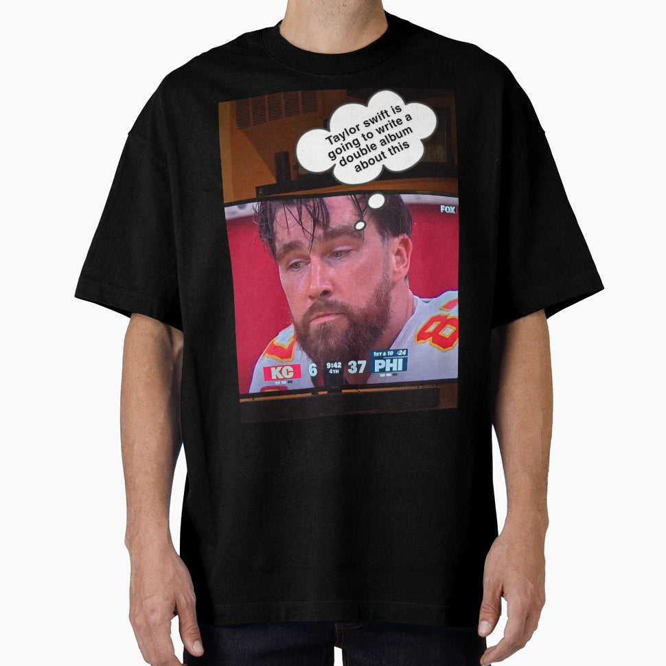 Travis Thinking About Breakup Songs Taylor T-Shirt - Trendy Graphic Unisex - T-Shirt, Sweatshirt, Hoodie