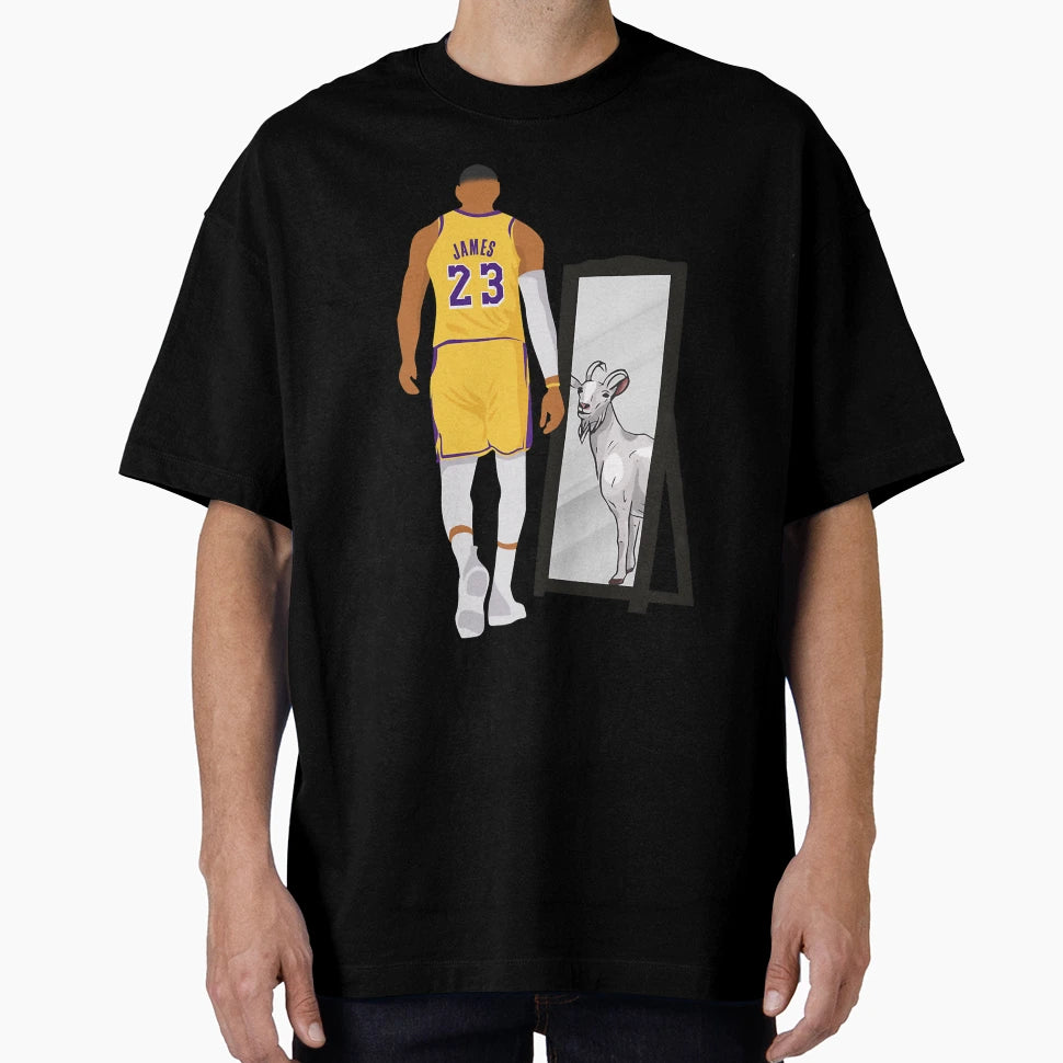 Lebron James Legoat T-Shirt - Trendy Graphic for Adults - T-Shirt, Sweatshirt, Hoodie