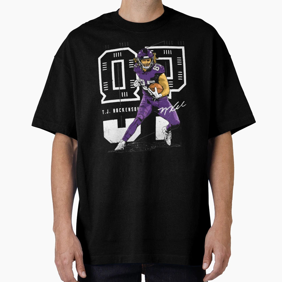 T J Hockenson T-Shirt - Graphic Print Men Women - T-Shirt, Sweatshirt, Hoodie
