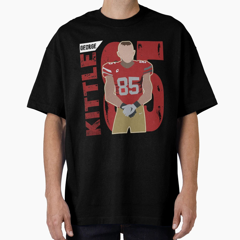Nobrand Mens Kittle Black Red Name T-Shirt - Custom Art Print for Adults - T-Shirt, Sweatshirt, Hoodie